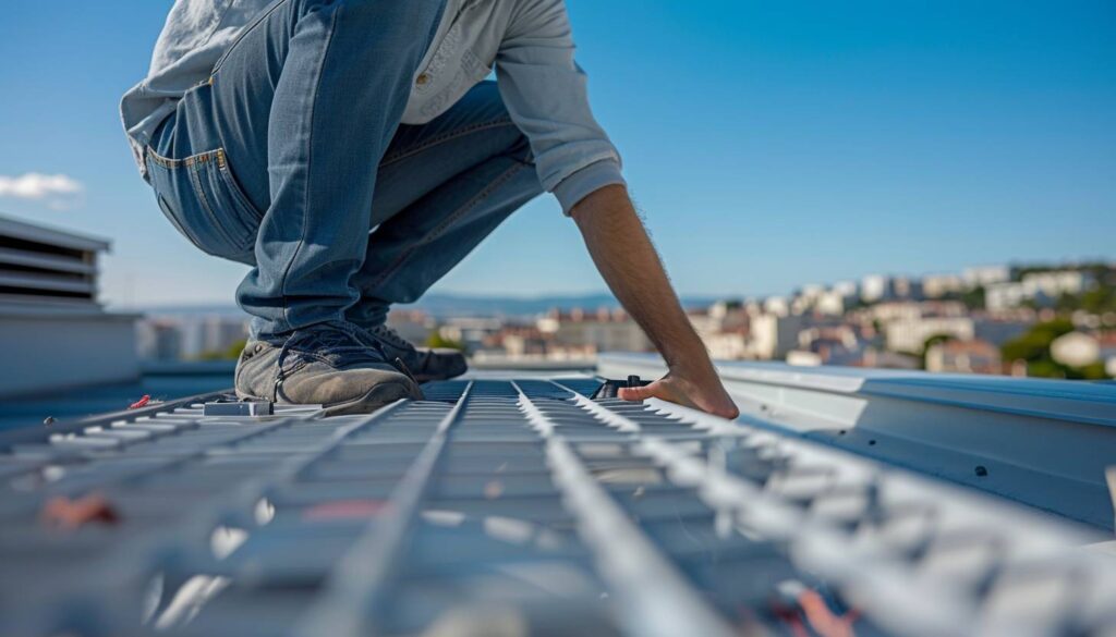 Systèmes de ventilation sur une toiture marseillaise installés par Max Toiture